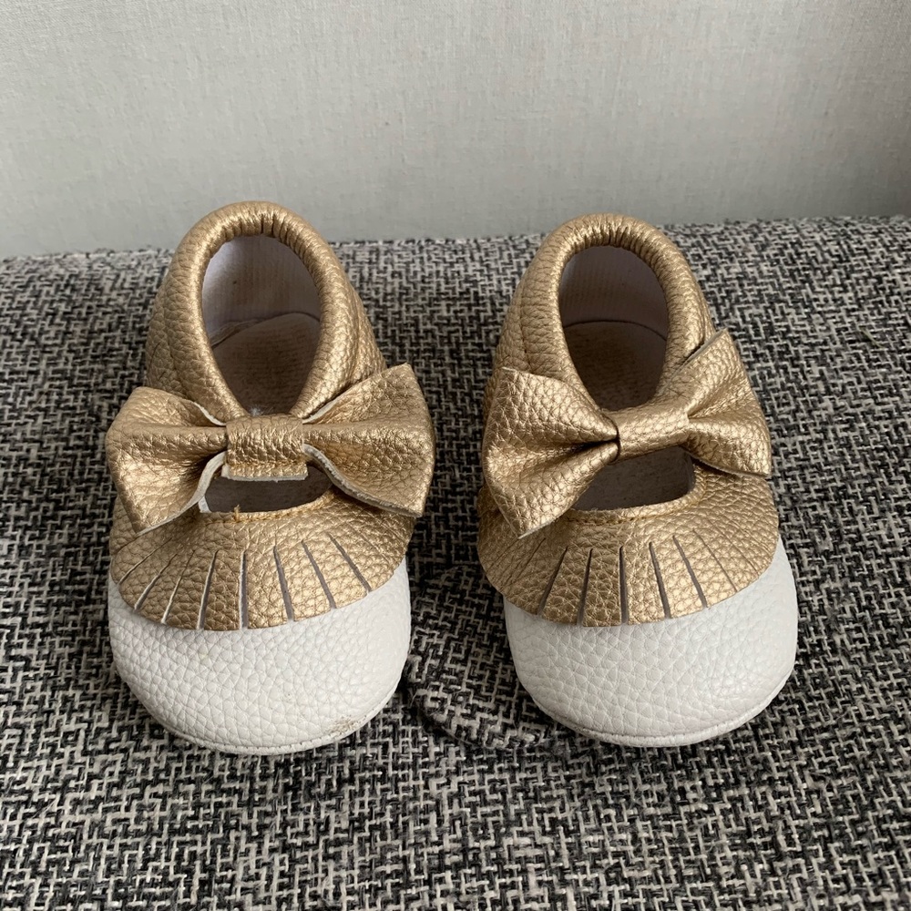 Baby Moccasins Size 6-12 Months